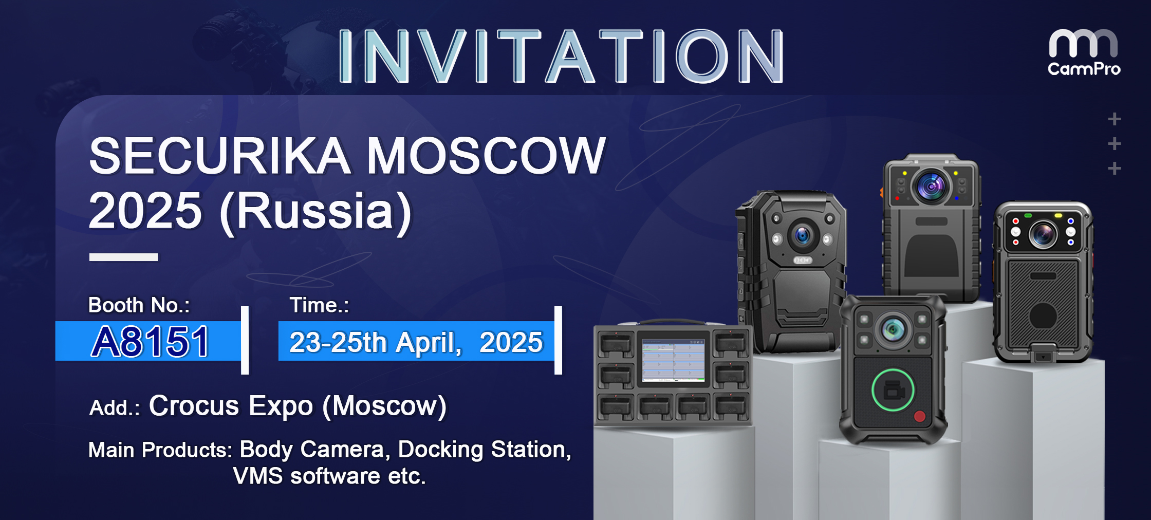 Russia Exhibition Invitation