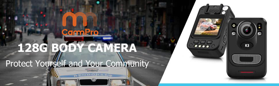 K3 Slim Body Worn Camera