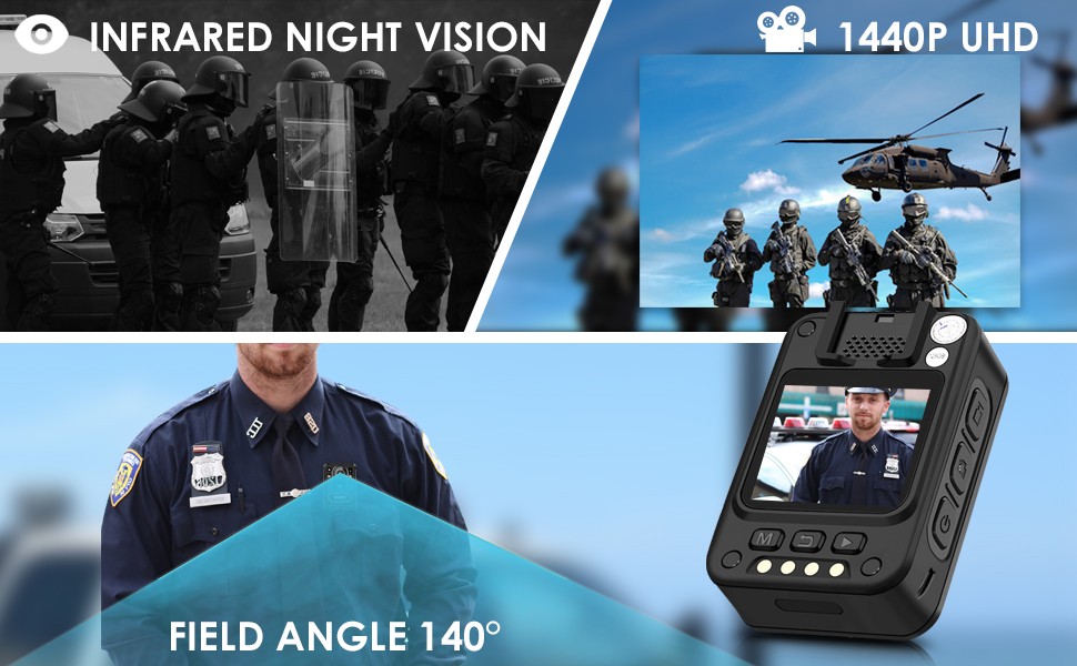 K3 Slim Body Worn Camera