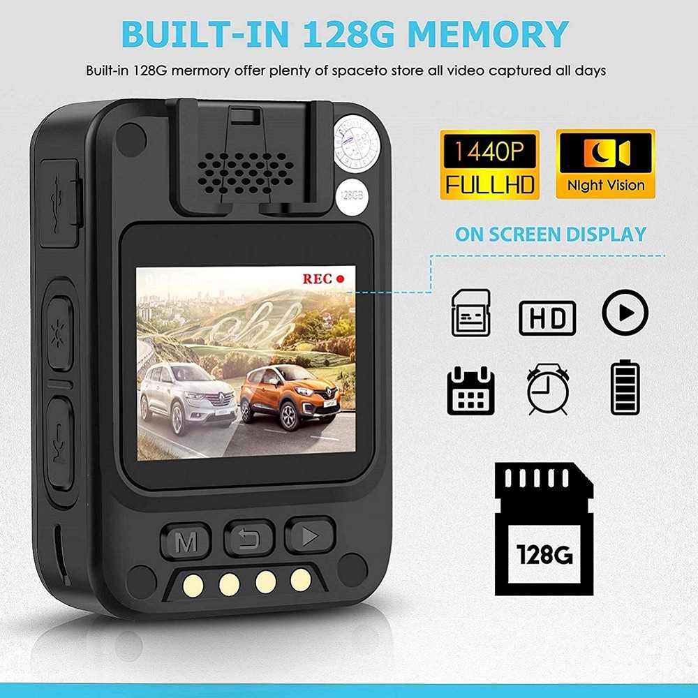 K3 Slim Body Worn Camera