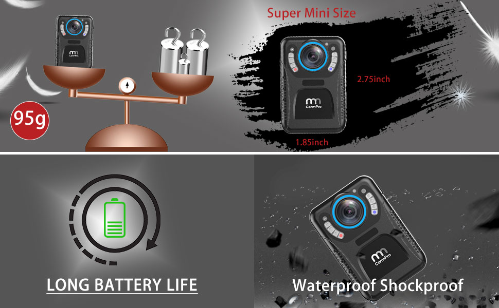C3 Fashion Mini Body Camera