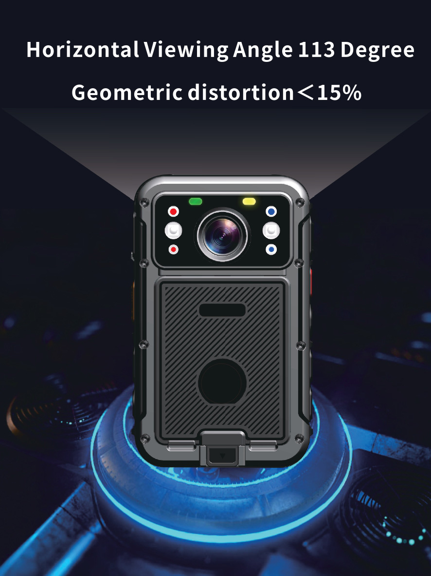 C8 HD True 2K 4G Body Camera With Face Recognition