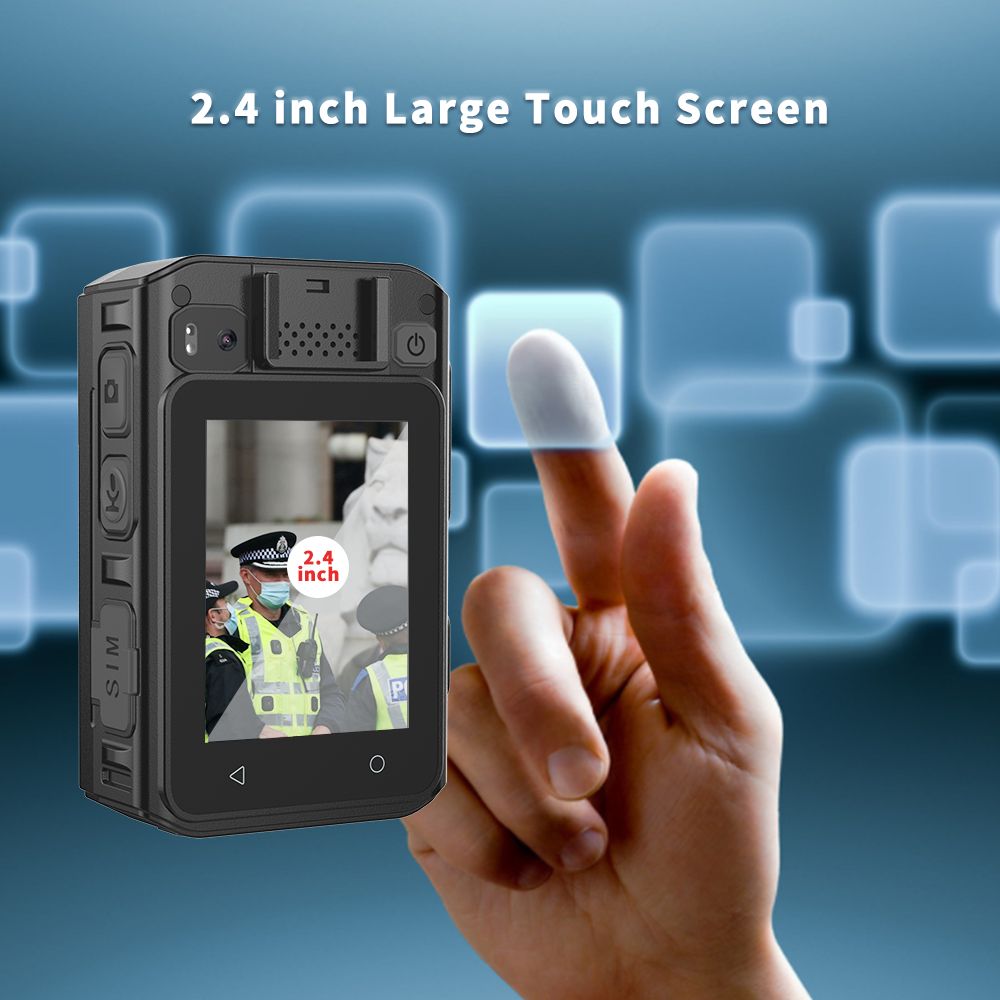 C6 Android 5G Face Recognition Body Worn Camera