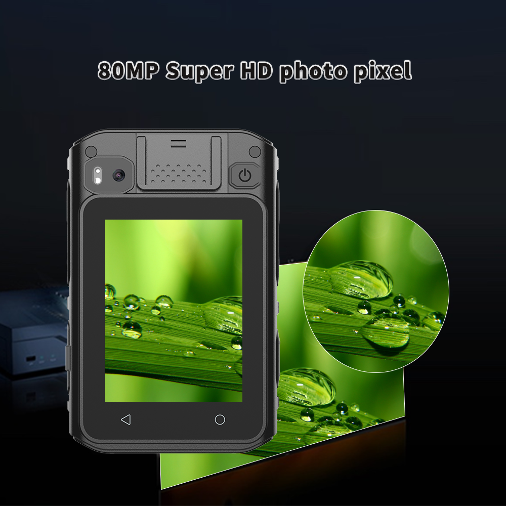 C6 Android 5G Face Recognition Body Worn Camera