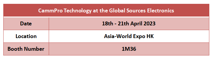 CammPro Technology at the Global Sources Electronics