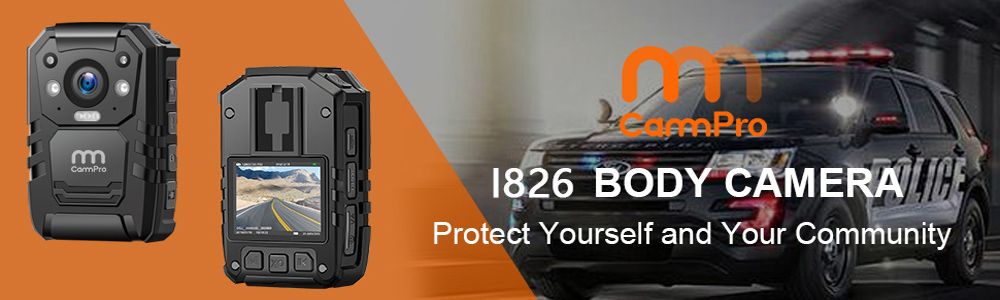 I826 Body Camera GPS