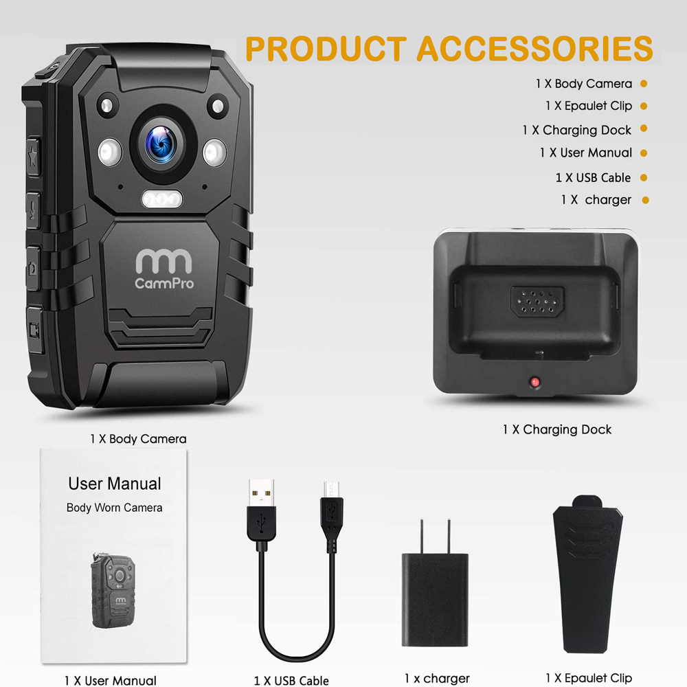 I826 Body Camera GPS