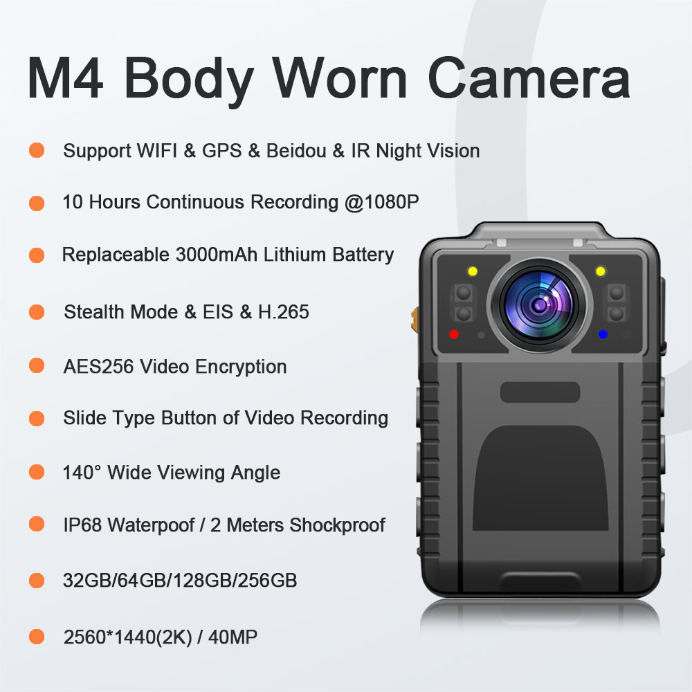 M4 WIFI Body Camera