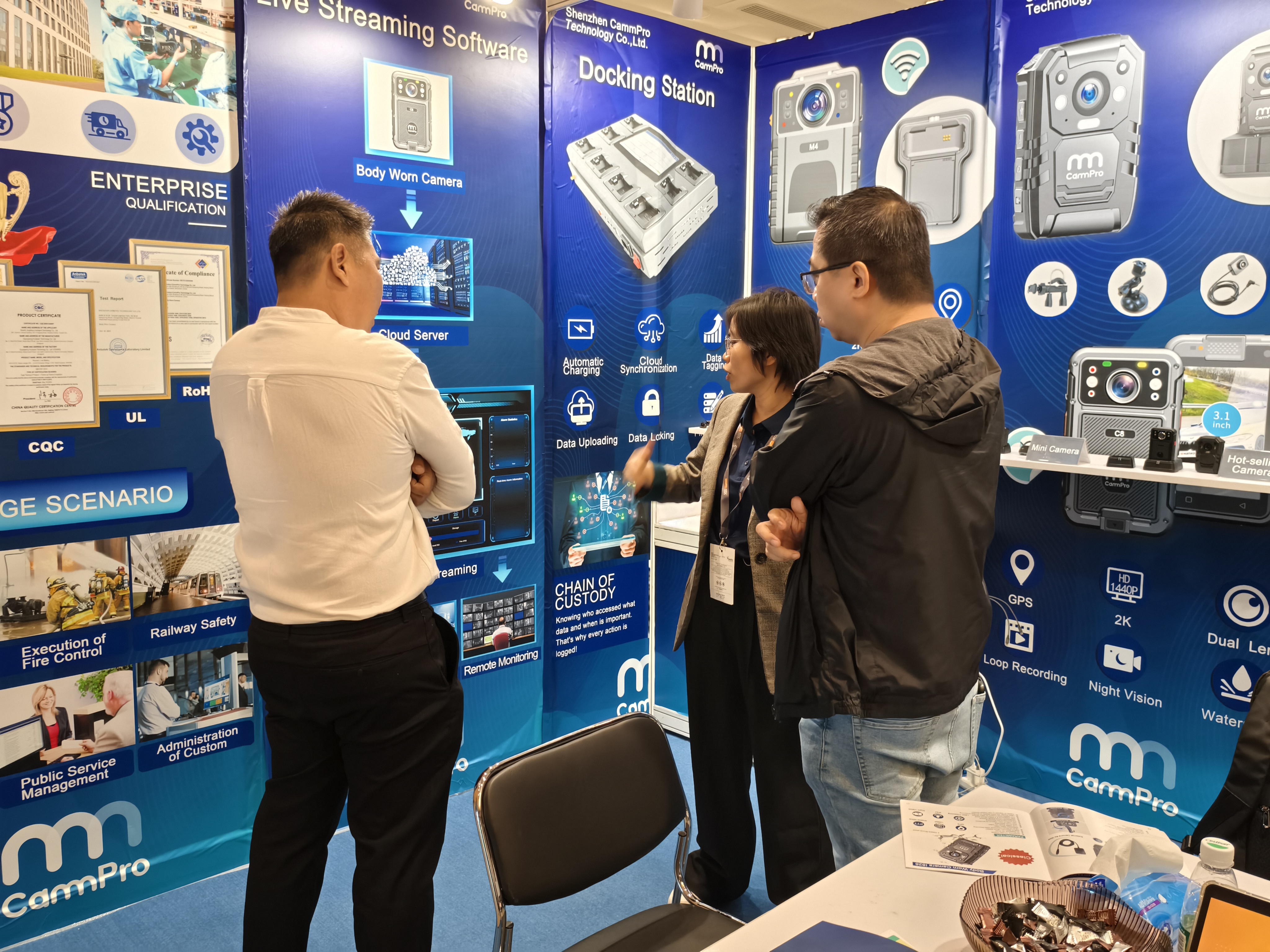 CammPro Released New Products at the 2024 Hong Kong Spring Electronics Fair