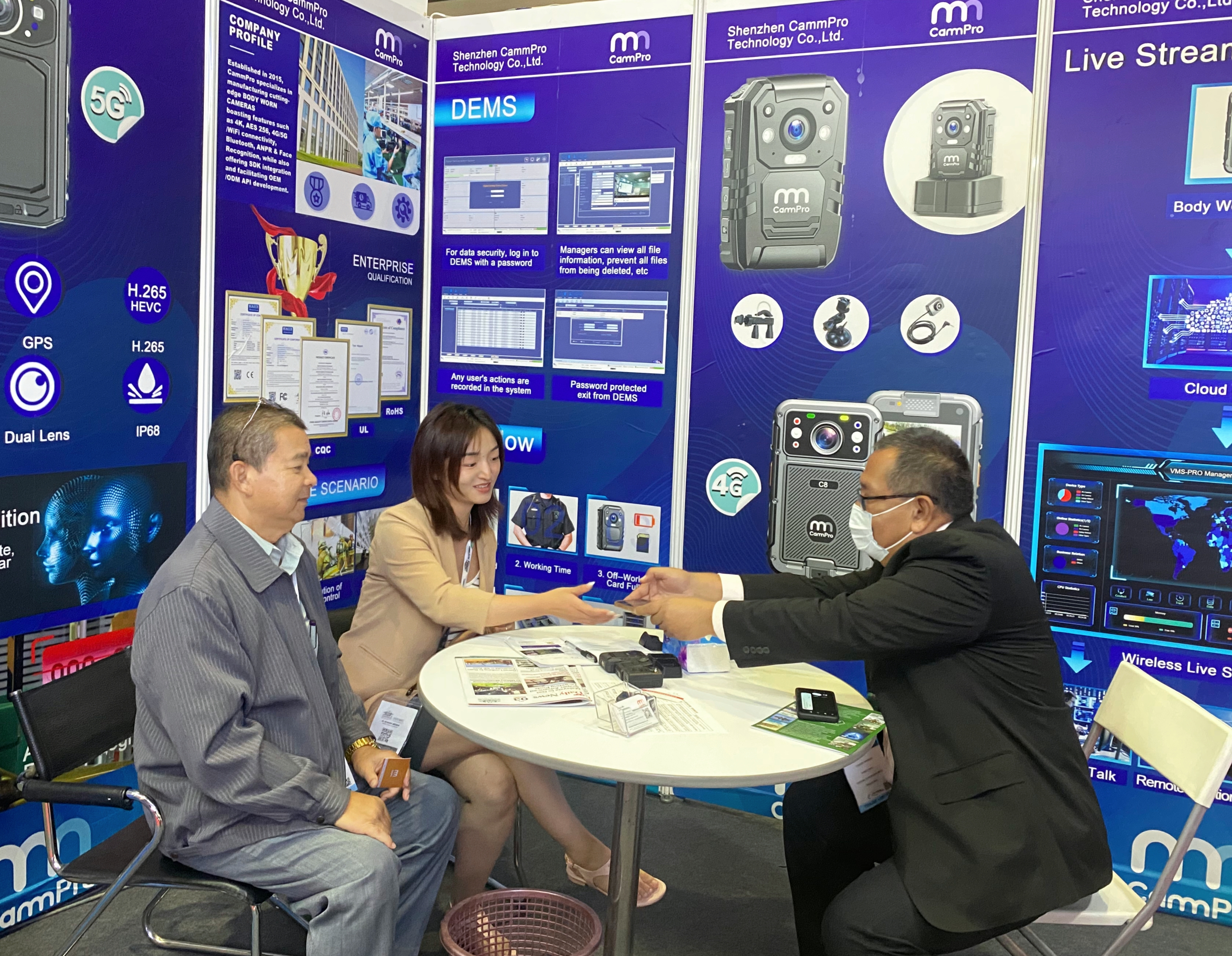 Cammpro Participated in Malaysia DSA Exhibition