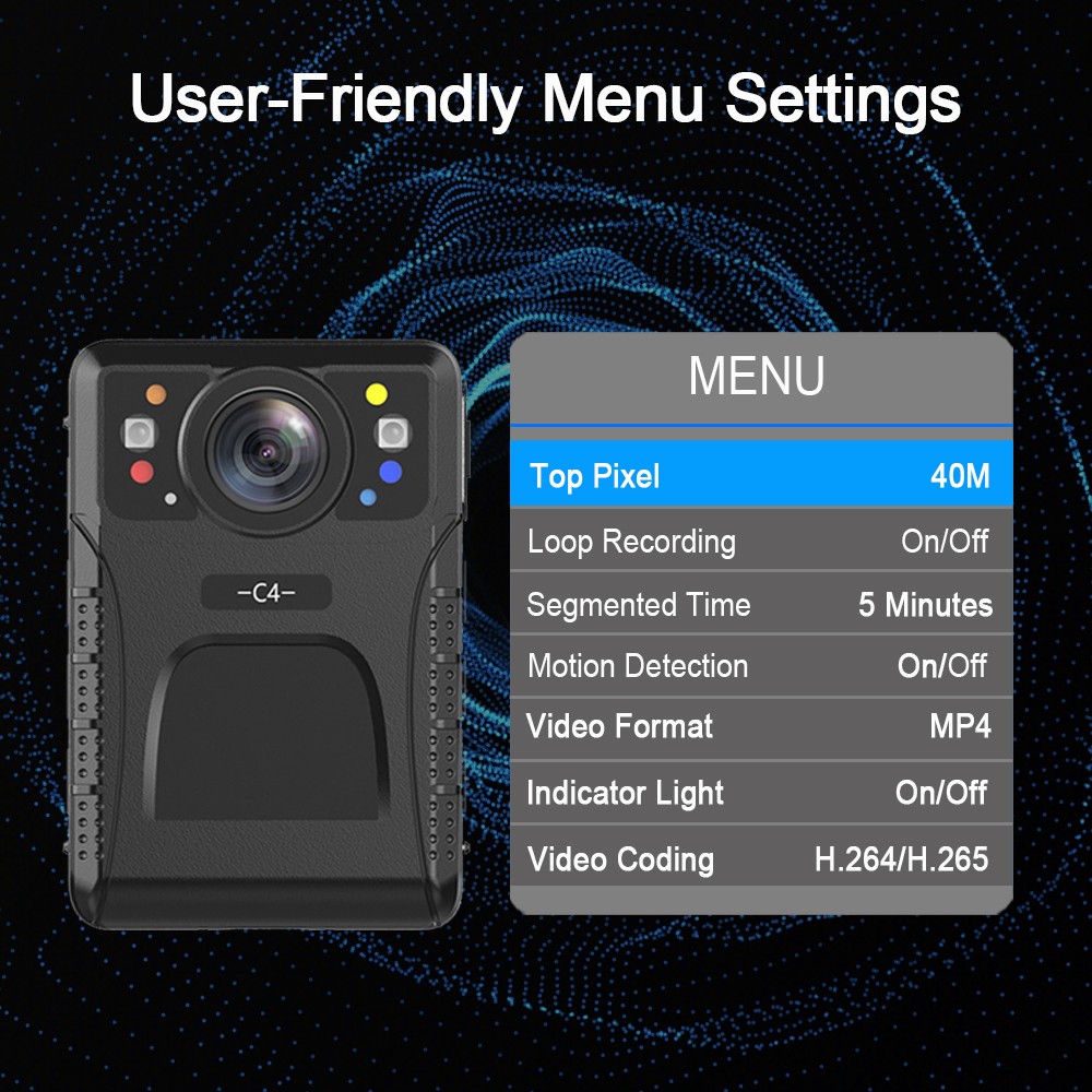 C4n Mini Body Camera