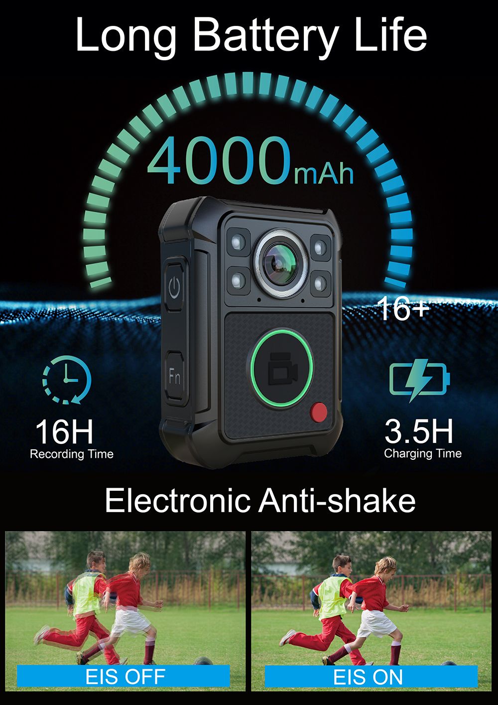 S1 WiFi Body Camera