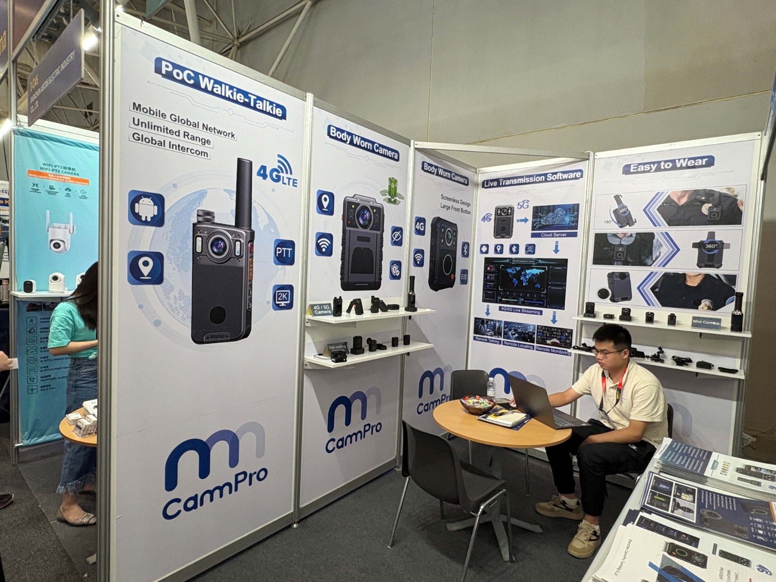 CammPro Showcased Advanced Body Cameras at Intersec Saudi Arabia 2025 CammPro Showcased Advanced Body Cameras at Intersec Saudi Arabia 2025