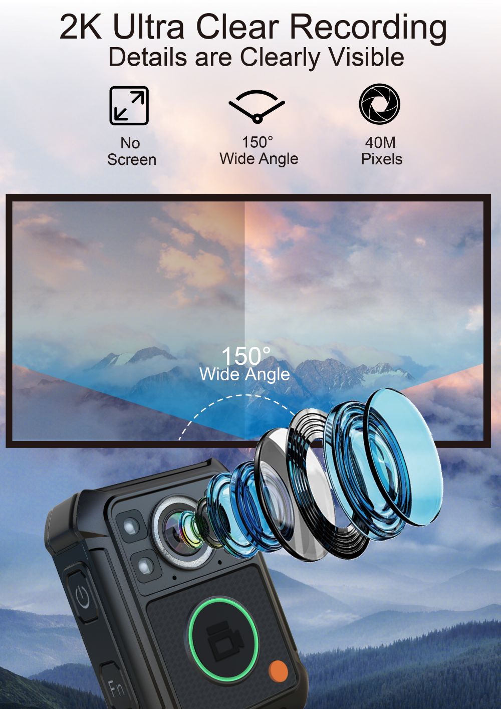 S1 WiFi Body Camera S1 WiFi Body Camera