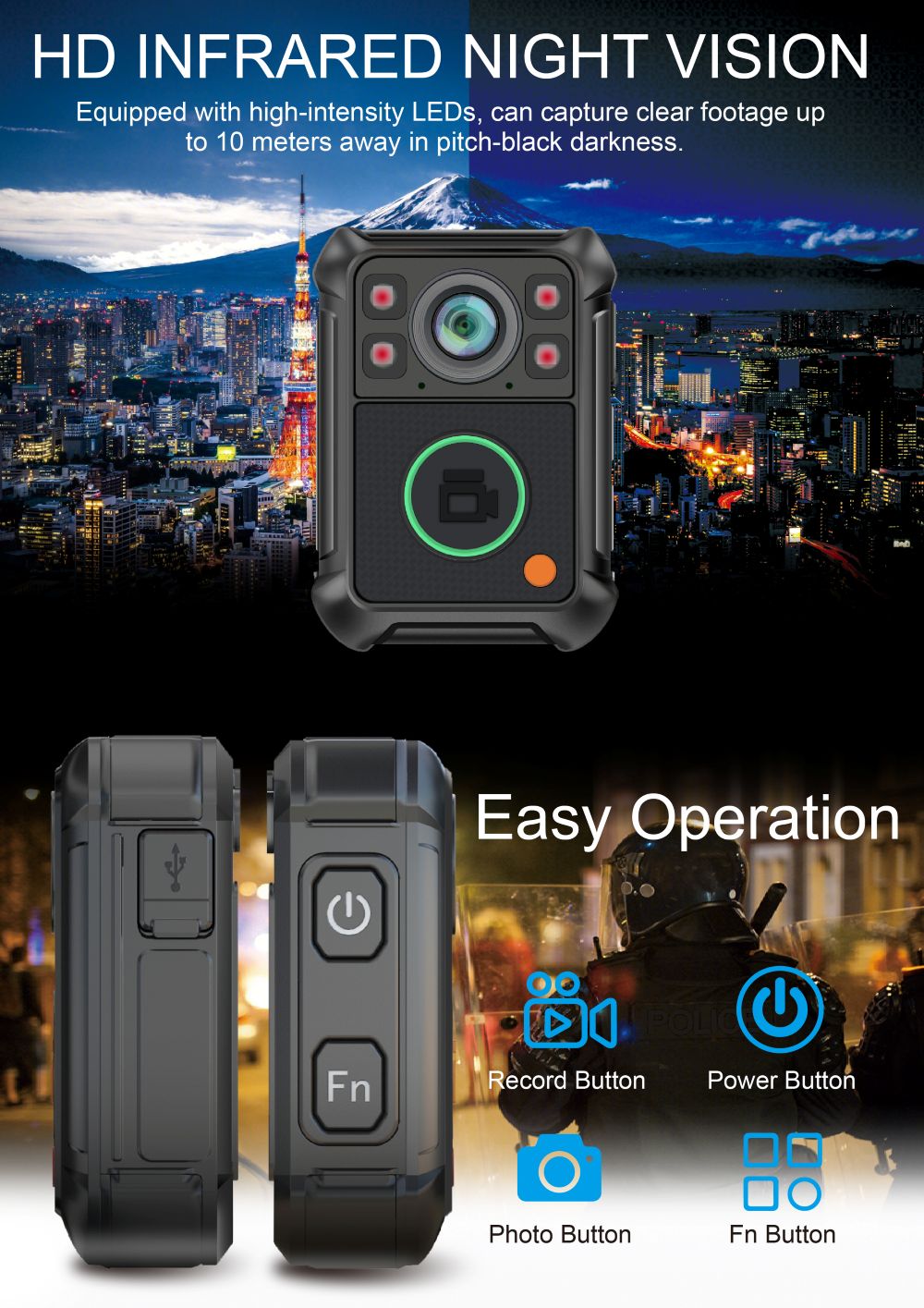 S1 WiFi Body Camera S1 WiFi Body Camera