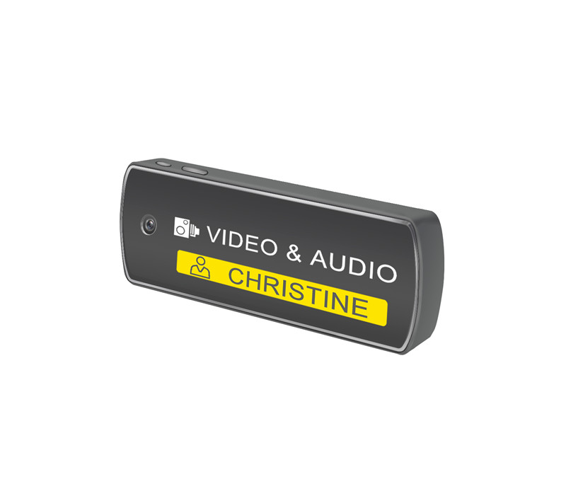 C1 Mini Wearable Nameplate Recorder