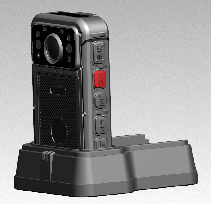 C8 HD True 2K 4G Body Camera With Face Recognition