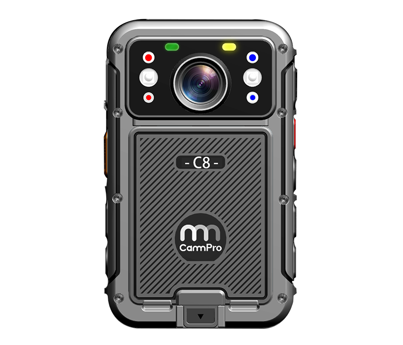 C8 HD True 2K 4G Body Camera With Face Recognition