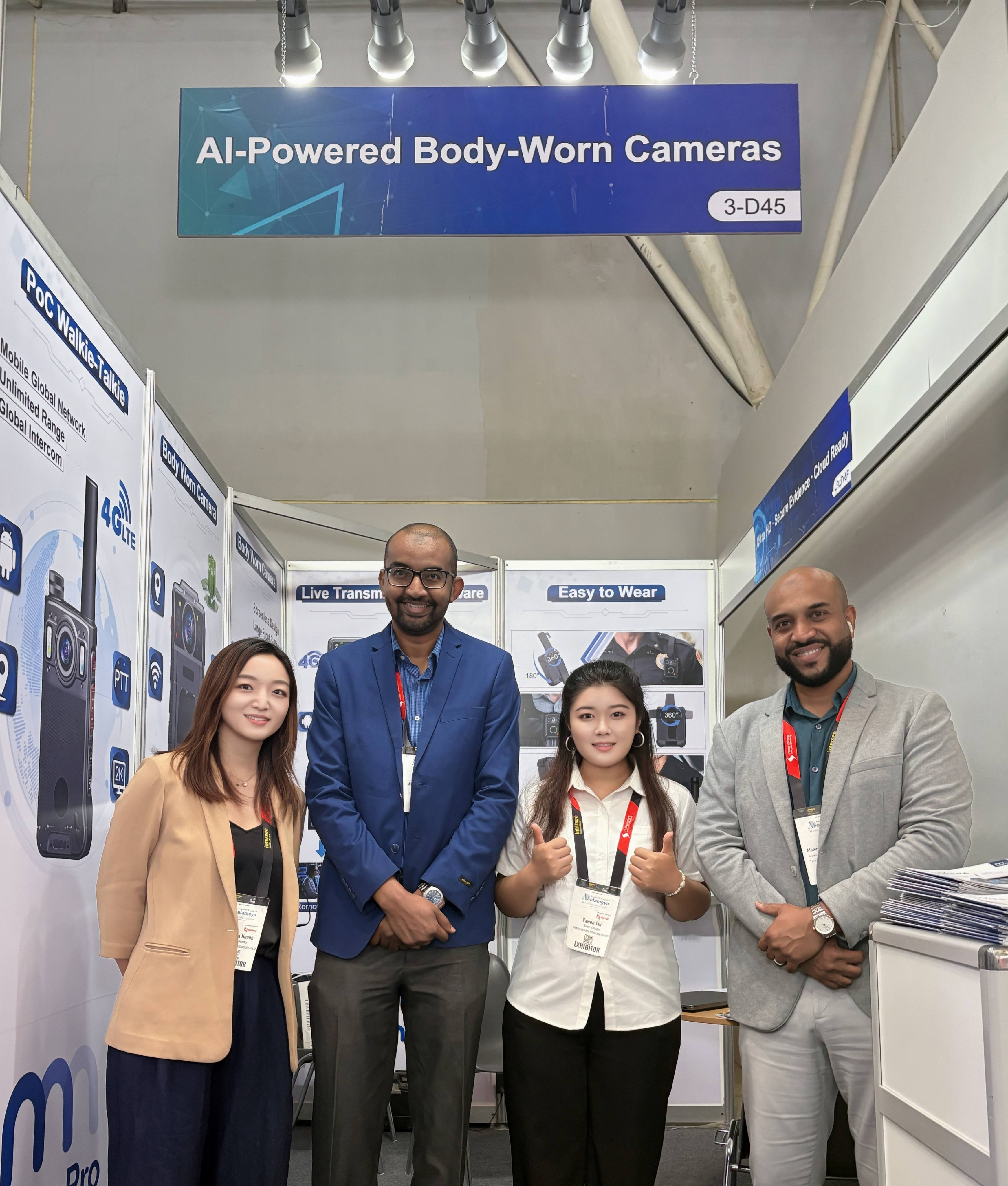 CammPro Showcased Advanced Body Cameras at Intersec Saudi Arabia 2025